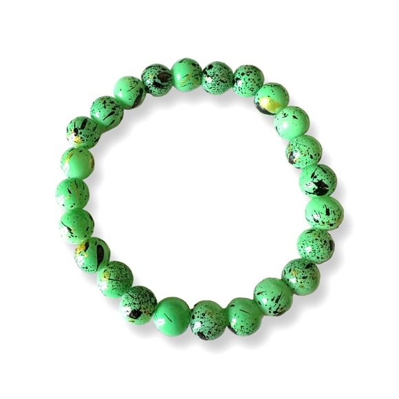 ⭐️ 5 for $25 Glass Crystal Beaded Stretchy Bracelet - Picture 2 of 7